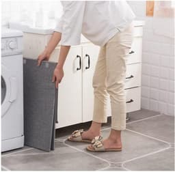 Wasmand Opvouwbaar - Wasbox Korf - Opruimen Thuis - Met Deksel - 56 cm Hoog - C — thumbnail 2