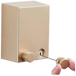 Uitschuifbare waslijn, duurzame waslijn - aan de muur te bevestigen waslijn van roestvrij staal — thumbnail 1