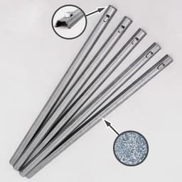 Hekanker W Profiel - Grondanker Staal - Omheining Stabiliseren - Extra Stabiele Vorm - 70 cm - Grijs — thumbnail 4