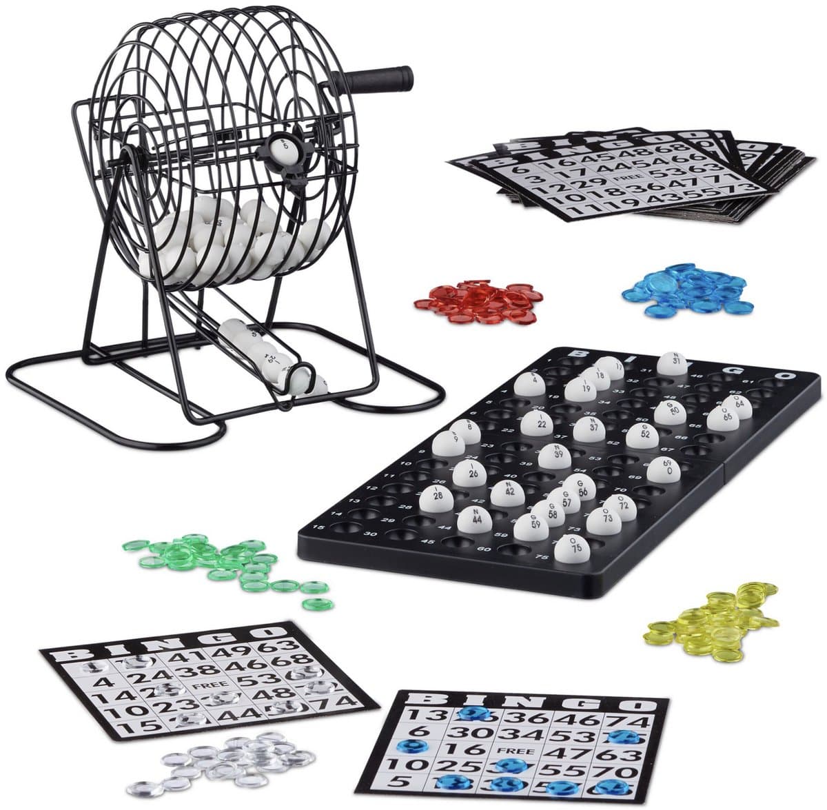 Bingo spel met bingomolen — afbeelding 1
