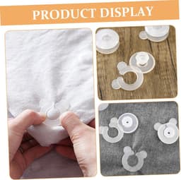 Lakenklemmen Quiltbevestigingsclips Thuisgebruik - Clips Quilthoekgespen Set Van 8 Paar — thumbnail 3