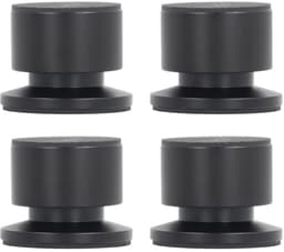 Luidspreker Isolatie Voeten - Demper Pads - Geluid Verbeteren - Verstelbare Hoogte - 4 Stuks - Zilver — thumbnail 1