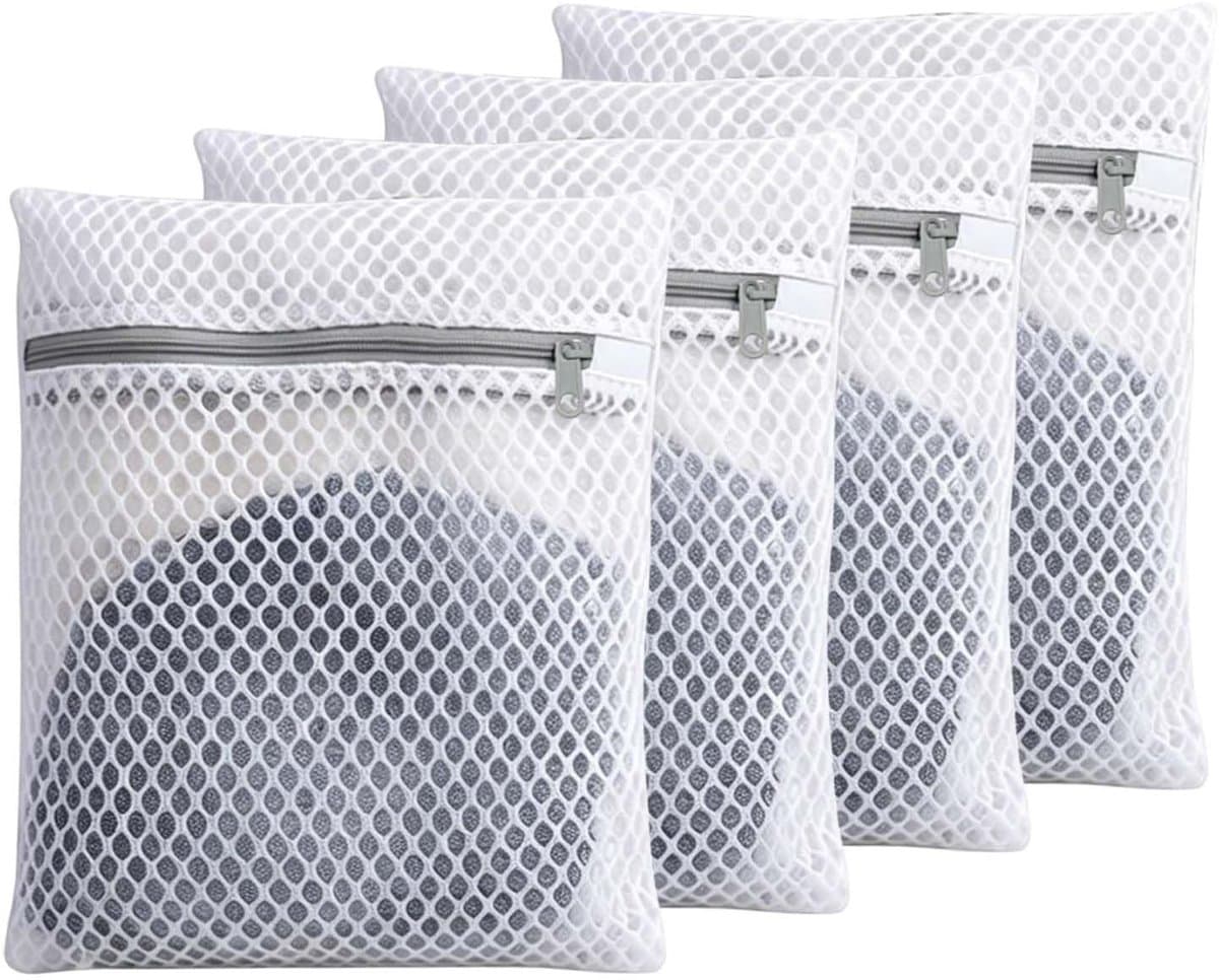 Fijne Waszakken voor Delicaat Textiel, 4 Stuks (38x30cm) Ideaal voor Truien, Jurken en Jassen — afbeelding 1