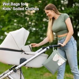 Natte tas 40 x 30 cm - waterdicht - herbruikbaar - ideaal voor vuile was - ShopVlot — thumbnail 4