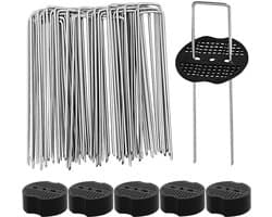 Omgoods - Set van 50 U-vormige Grondankers van Staal
