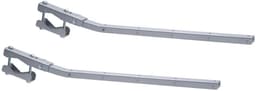 Sauvic Verstelbare En Opvouwbare Waslijn Met Reling Zilver — thumbnail 2