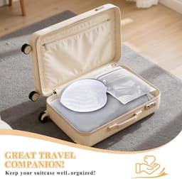 Waszakken Groot, 7 Stuks Wasnetten voor Wasmachine, Grote Waszakken | Laundry Bag, Wasnetten Groot met Ritssluiting, Waszak in Verschillende Maten, voor Beha, Sokken, Ondergoed, Babykleding — thumbnail 5