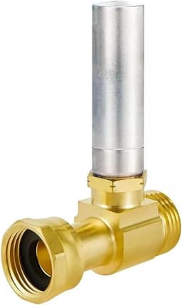 Waterslagdemper Messing - Waterhamer Stopper - Leidingen Beschermen - Effectieve Geluidsvermindering - 3/4 inch - Metallic — thumbnail 5