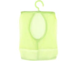 Waszak van Mesh, Multifunctionele Opbergtas van Mesh voor Ondergoed, Reistas met Ophanghaak voor Sokken, Kousen, Bh's en Ander Ondergoed de badkamer. (GREEN)