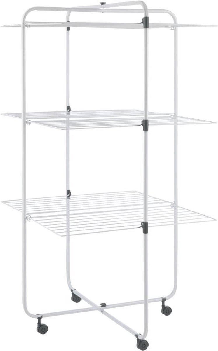 Tomado Metaltex - Dijon 33 Droogtoren - 3 etages - 33 m - wit — afbeelding 1
