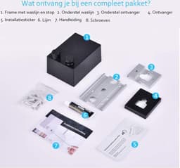 XYZ Goods - Waslijn Uittrekbaar - Stevig - RVS - Drooglijn - Waslijndraad - Voor Binnen en Buiten - Roldrooglijn - Oprolbaar - Camping - Handigheidje — thumbnail 4