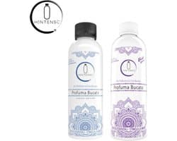 Wasparfum Hintenso Violet Edition Lavendel 500ml + Wasparfum Hintenso Classic Edition Blue 500ml - Proefpakket - 140 Wasbeurten - Inclusief 1 gratis tester - Frisse was - Heerlijke geur - Textielverfrisser – Wasverzachter – Lavendel - Zeebries