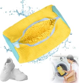 Waszak - Wasnet Voor Schoenen - Herbruikbaar - Waszak Voor Schoenen - Schoenen Waszak - 39 x 19 Cm - Netje Anti-Vervorming - Delicaat Wasgoed - Schoen Wassen - Schoenenwaszak - Wasgoed - Wasmachine - Schoenen / Sneakers - Met Rits En Hangende Ring — thumbnail 1