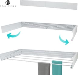 Equivera Wanddroogrek - Wasrek - Droogrek - Wanddroogrek Inklapbaar - Wand Droogrek — thumbnail 1