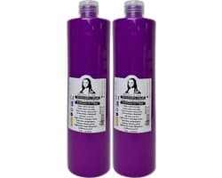 Südor Textielverf 1000 ml, lila.Wasbestendige textielverf voor lichte stoffen. Wasmachinebestendig, wasbestendig. Fixatie door strijken (2 x 500 ml)