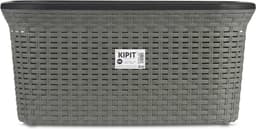 Kipit Wasmand - 36 L - Grijs - Hoge Kwaliteit - Wassorteerder - 36 x 25.5 x 53 CM — thumbnail 2