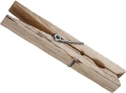 Bamboe wasknijpers - 96x - hout - 7 cm — thumbnail 2