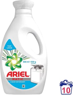 Ariel - MATIC - Top Load - Vloeibare Wasmiddel - 10 Wasbeurten - 500ml — thumbnail 1