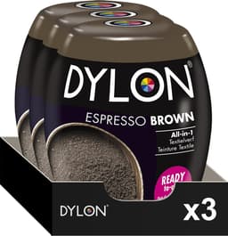 3x Dylon Textielverf Espresso Brown 350 gr — thumbnail 4