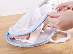 BH Waszakje – Lingerie Waszak – Bh Wasbol - Bh Waszak - Wit met blauw — thumbnail 2