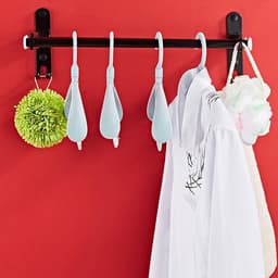 Opknoping Rekken Aluminiumlegering - Wandmontage Roterende Drogen Rekken - Folding Kleding Droogrek met Balkon Kleding Hanger - Kast Organizer voor Badkamers en Wasruimtes folding wall laundry rack — thumbnail 3