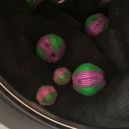 QHP Wasballen XL Paars/Groen - One size size — thumbnail 4