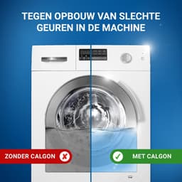 Calgon 3 in 1 Powerball Tabs Wasmachine Reiniger en Anti kalk - 55 Tabletten — thumbnail 5