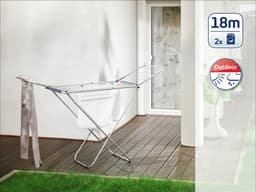 Leifheit droogrek Classic Siena 180 Easy - aluminium - 18 m drooglengte — thumbnail 5