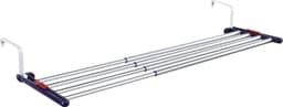 Leifheit hangdroogrek Quartett 42 uitschuifbaar - 4,2 m drooglengte - aluminium — thumbnail 1