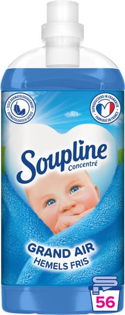 Soupline Hemels Fris Geconcentreerde Wasverzachter - 3 x 1.35L - 56 Wasbeurten Per Verpakking - Voor Langdurige Frisheid - Voordeelverpakking — thumbnail 3