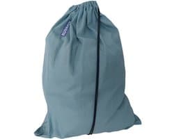Bluvardi Katoenen waszak -XL - met trekkoord - Blauw