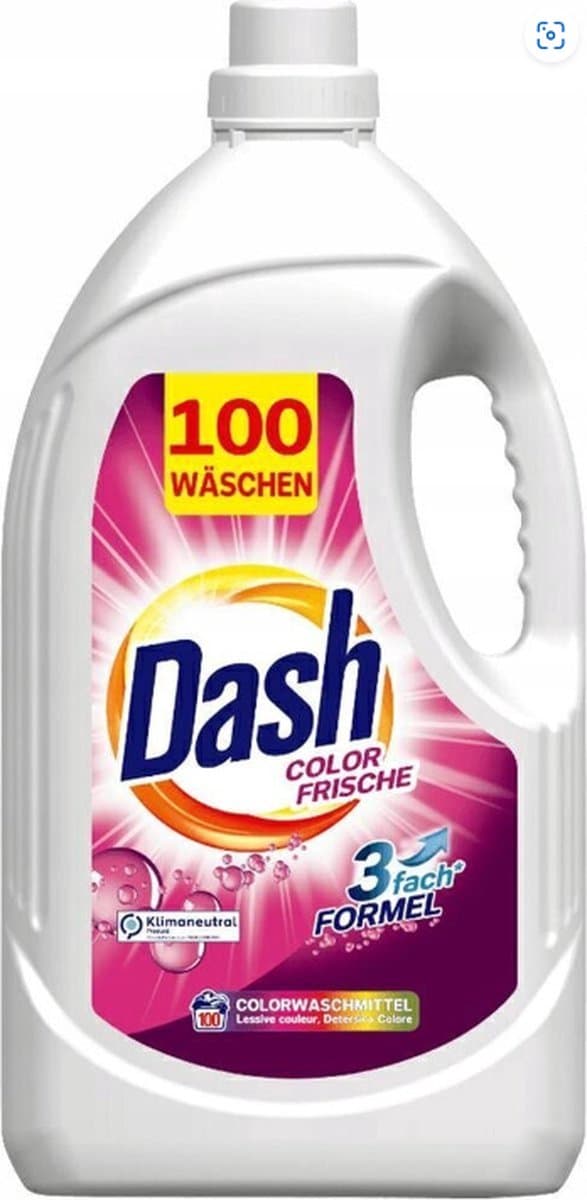Dash Color Fresh Vloeibaar Wasmiddel - 2 x 5L - 200 wasbeurten — afbeelding 1