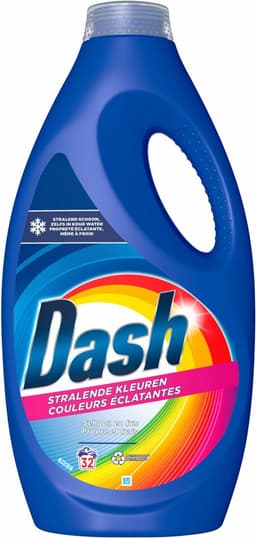 Dash Vloeibaar Wasmiddel Color 32 Wasbeurten - 4 x 1440 ml - Voordeelverpakking — thumbnail 2