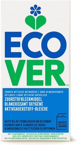 Ecover Bleekmiddel - Zuurstofbleekmiddel - Voordeelverpakking 6 x 400g - Plantaardig & Biologisch afbreekbaar - Zuurstofbleek voor helderwit wasgoed - Gerecycled karton — thumbnail 4