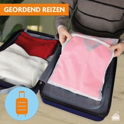 LaundrySpecialist Waszakken - Set Van 3 Waszakken Voor Wasgoed - Wasnetten - Travel Organizer — thumbnail 3