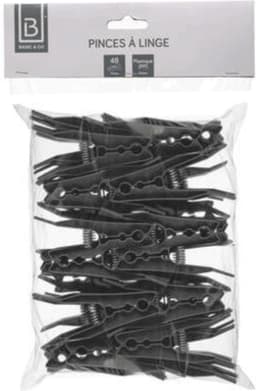 5five Wasknijpers - kunststof - 144x stuks - 8,5 cm - was ophangen — thumbnail 1