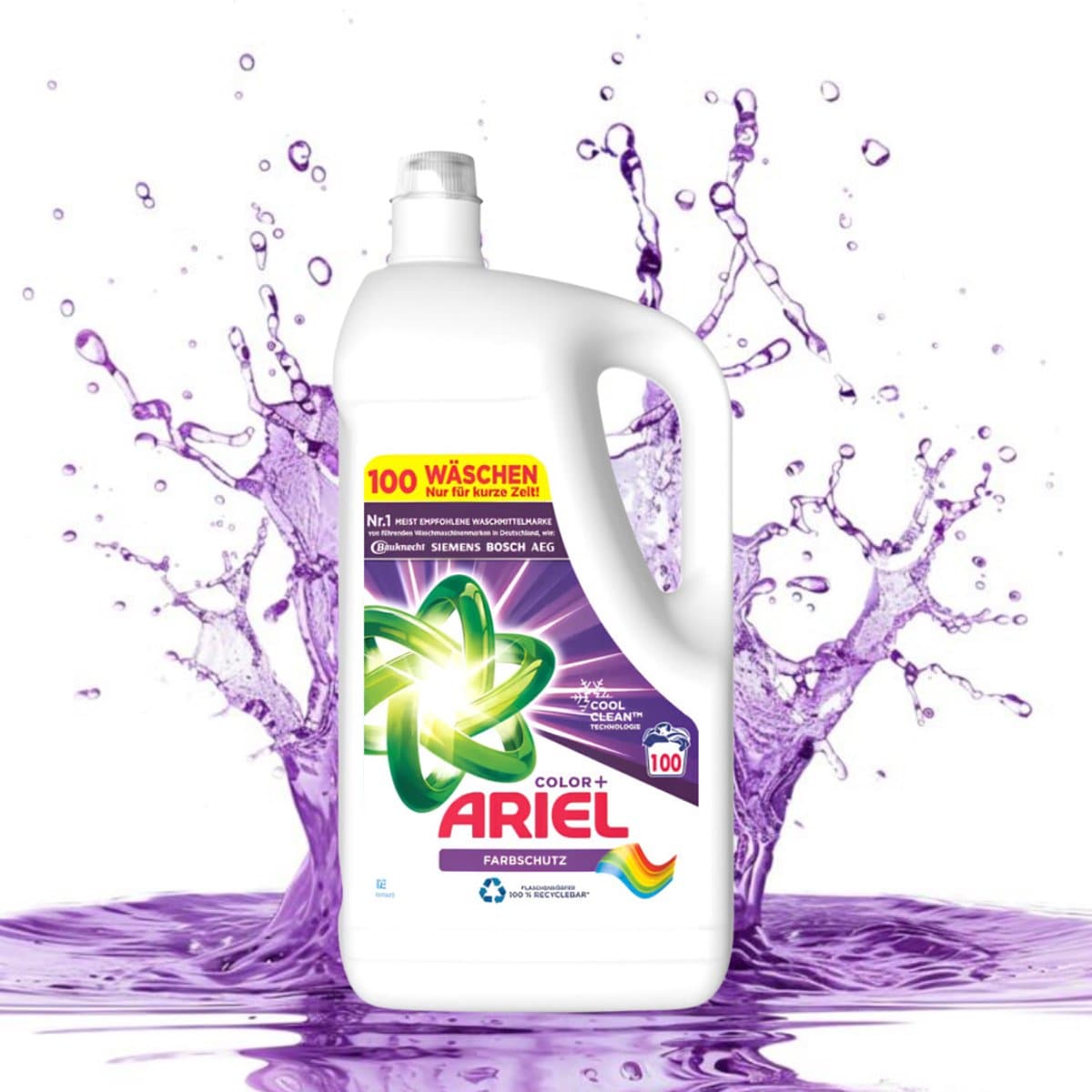 Ariel - Color - Professional Vloeibaar Wasmiddel - 100 Wasbeurten - Voor elke was - — afbeelding 1