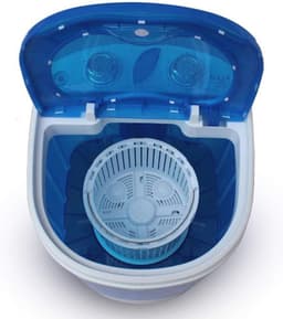Draagbare wasmachine voor vakantie, 3kg capaciteit, energiezuinig en stil — thumbnail 2