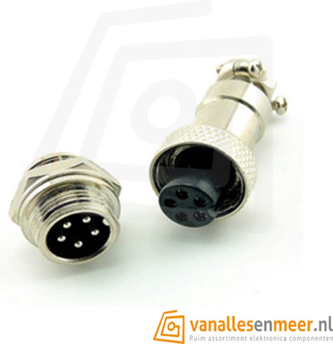 GX12-5 CONNECTOR, 5 PINS — afbeelding 1