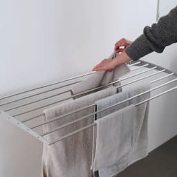 Foxydry Fold 82 cm DOWN - wasdroogrek wandmontage clicksysteem - neerwaartse sluiting - 82 x 50 x 10 cm — thumbnail 3