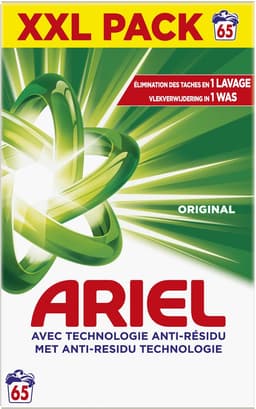 Ariel Snel Oplosbaar Waspoeder - Original - 65 Wasbeurten - 3.575kg — thumbnail 3