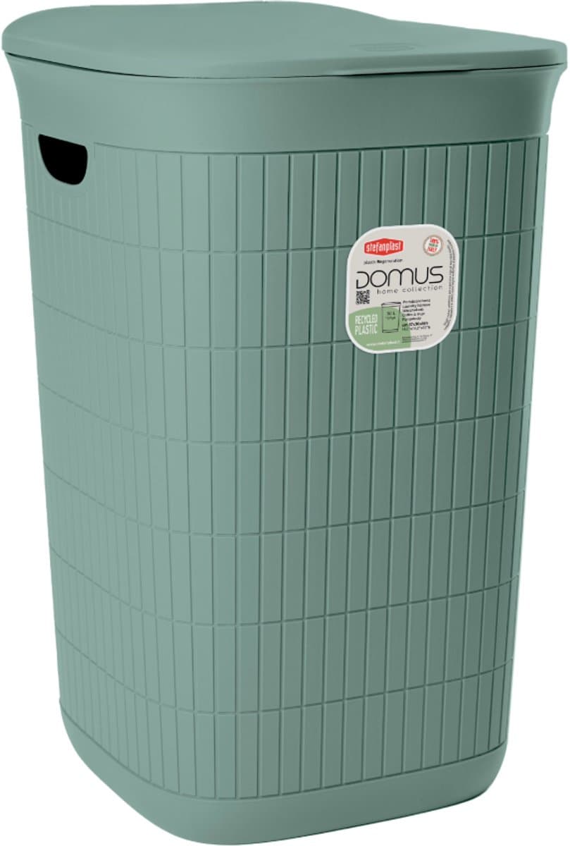 Wasmand 'Domus' - 50 liter - Wasbox - Green Tea — afbeelding 1
