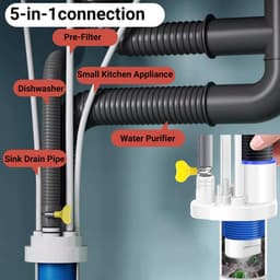 Store_9 - Afvoerbuis - 5-in-1 wasmachine afdichtring - veelzijdig - 40-75mm - siliconen afdichtplug - voor keuken en wasmachine - perfect voor afvo... — thumbnail 3