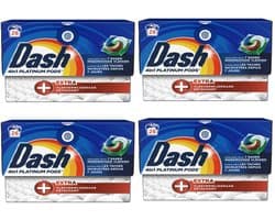 Dash 4in1 PODS - +Extra Vlekkenverwijderaar - Voordeelverpakking 4 x 26 Wasbeurten