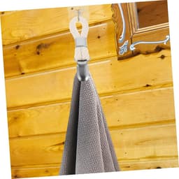 Handdoek Clips - Wasknijpers Hangers - Handdoeken Ophangen - Met Ophangtouw - 10 cm - Diverse Kleuren — thumbnail 2