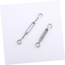 Waslijn Set - Stalen Touw - Kleding Drogen - Roestvrij Staal - 15 Meter - Zilver — thumbnail 5