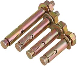 Expansiebout - Vloeranker bout - Bevestigen van structuren - Koolstofstaal 4.8 - M16 100mm - Galvanisatie — thumbnail 2