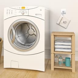 Set van 2 Mesh Waszakken voor Delicate Kleding, Ondergoed en Schoenen - Reiswasnet met Rits, 18 x 20 cm — thumbnail 3