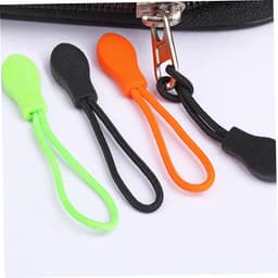 LALAFINA 15 Pieces Zipper Puller Black Green Pullers for Clothes Backpacks Travel Suitcases Easy To Install To Remove Accessories — thumbnail 4