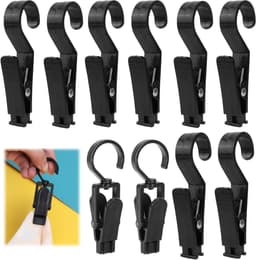 Set van 10 multifunctionele kledingknijpers voor kamperen, tentclips, lichthaak en handdoekclips - ideaal voor buitengebruik en campinglampen — thumbnail 1